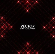 Abstract red squares lights vector background