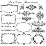 Set of vintage design elements N5