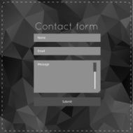 Simple contact us form templates N3