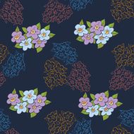 Seamless Floral Pattern N1116