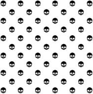 vector seamless with skulls N2