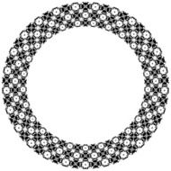 Decorative circle N4