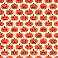 Seamless halloween background Halloween pumpkins pattern