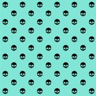 vector seamless with skulls N3