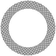 Decorative circle N6