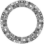 Decorative circle N7