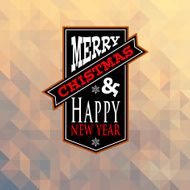 christmas yellow triangle01
