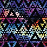 Galaxy seamless pattern N10