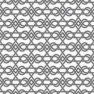 Seamless pattern of braided strips N8