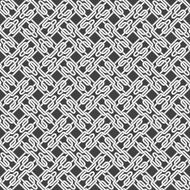 Seamless pattern of intertwined H-shaped strips