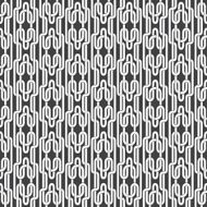 Seamless pattern of entwined H-shaped strips