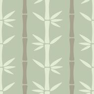Seamless pattern with bamboo trees N2