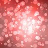 Dreamy abstract blurred red color bokeh background