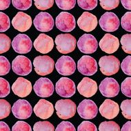 Watercolour polka dot seamless pattern N9