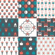 Set of seamless patterns N36