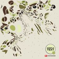 Background of colorful circles and dots with space for text N2