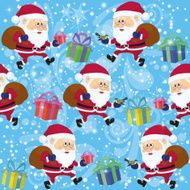 Santa Claus Seamless