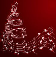 Musical Christmas tree