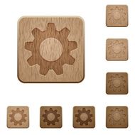 Settings wooden buttons N2