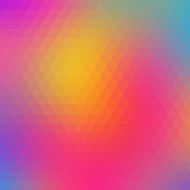 Multicolored polygonal pressed pattern background N17