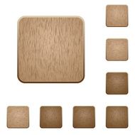 Blank wooden buttons N2