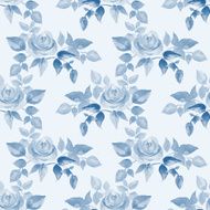 Background with beautiful roses Seamless pattern 63 in vector N2