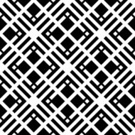Black and white geometric seamless pattern N3