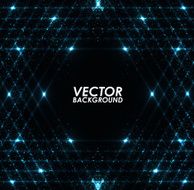 Abstract blue lights technology background N2
