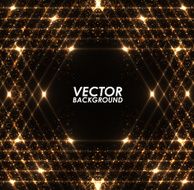 Abstract gold lights technology background N2