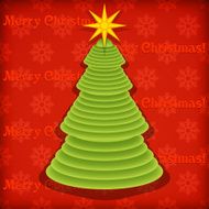 Christmas Tree Vector N15