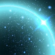 Star sky abstract background