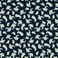 vintage floral seamless pattern retro vector background