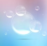 Bubbles background in the water N3