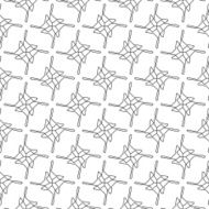 Black and white geometric seamless pattern abstract background