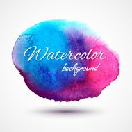 Vector abstract watercolor background for textures