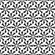 Black and white geometric seamless pattern abstract background N2