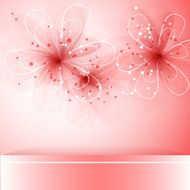 Vector background with flowers N4