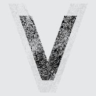 Letter V N15