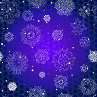 Snowflake Pattern vector texture Christmas and new year concept N2