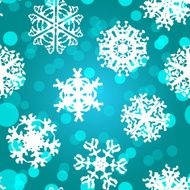 Snowflake Pattern vector texture Christmas and new year concept N4