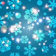 Snowflake Pattern vector texture Christmas and new year concept N16