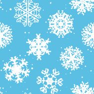 Snowflake Pattern vector texture Christmas and new year concept N35