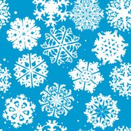 Snowflake Pattern vector texture Christmas and new year concept N39