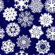 Snowflake Pattern vector texture Christmas and new year concept N43
