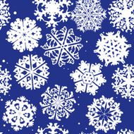 Snowflake Pattern vector texture Christmas and new year concept N49