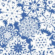 Snowflake Pattern vector texture Christmas and new year concept N53