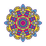 Vector mandala ornament N6