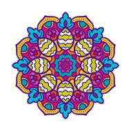 Vector mandala ornament N7