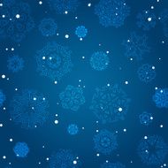 Snowflake Pattern vector texture Christmas and new year concept N61