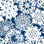 Snowflake Pattern vector texture Christmas and new year concept N62